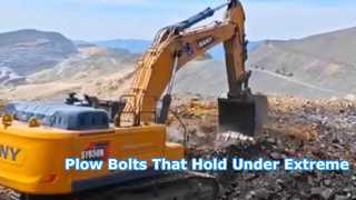 Heavy-Duty Plow Bolts for Excavators & Bulldozers | Built for Extreme Working Conditions